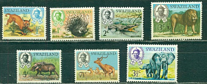 Свазиленд,1969 год Фауна,8 марок 